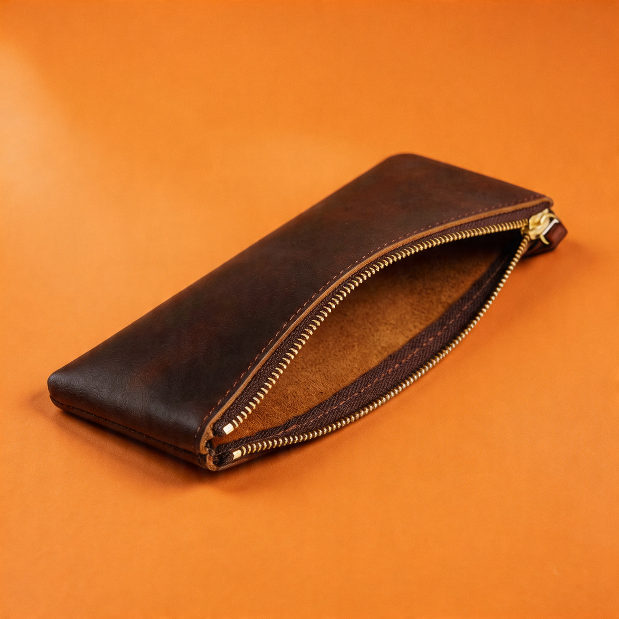 The Leather Zip